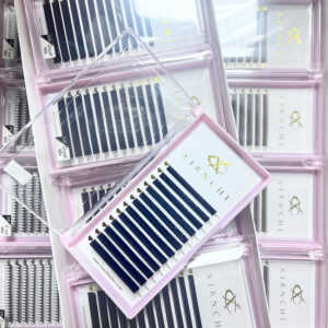 0.03 0.05 0.07mm ultra matte black cashmere volume lash extensions