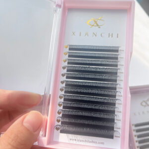 EYELASH Volume Eyelash 0.07MM W V YY Shape Extension MIX Individual False Eyelashes Natural Soft Light Matte YY LASHES